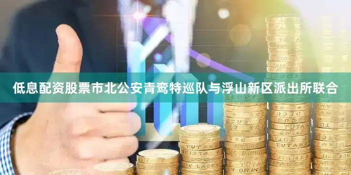 低息配资股票市北公安青鸾特巡队与浮山新区派出所联合